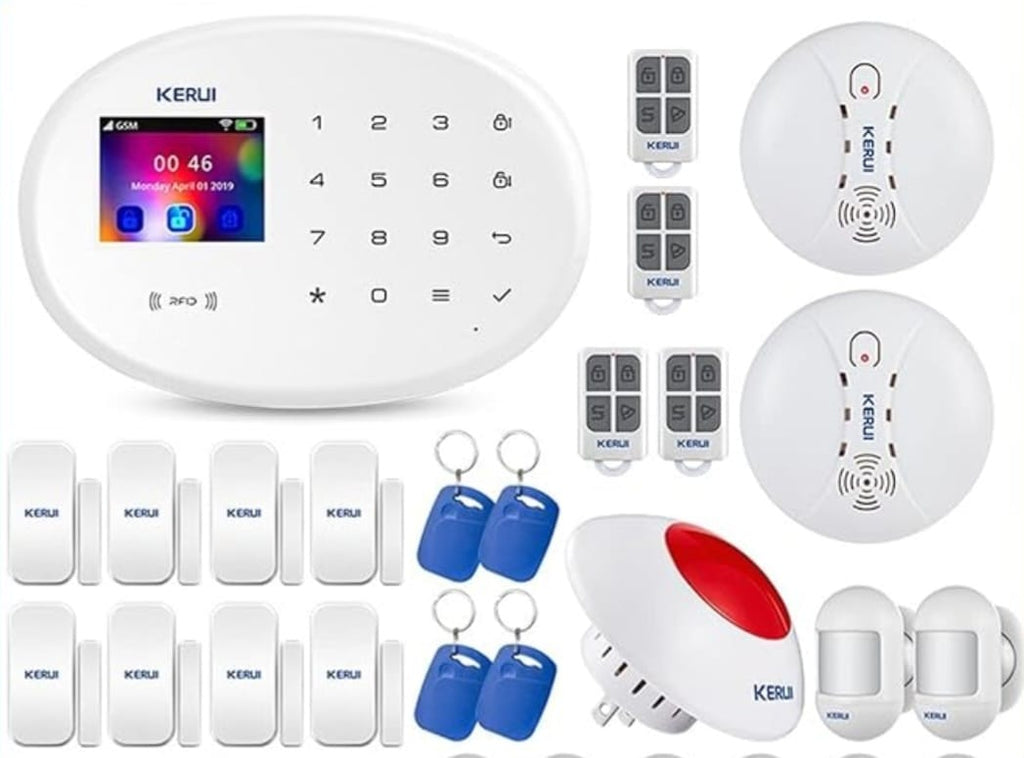 Sistema de Alarma Inteligente Wifi para Hogar – Control Total desde tu Móvil (Kit Completo)