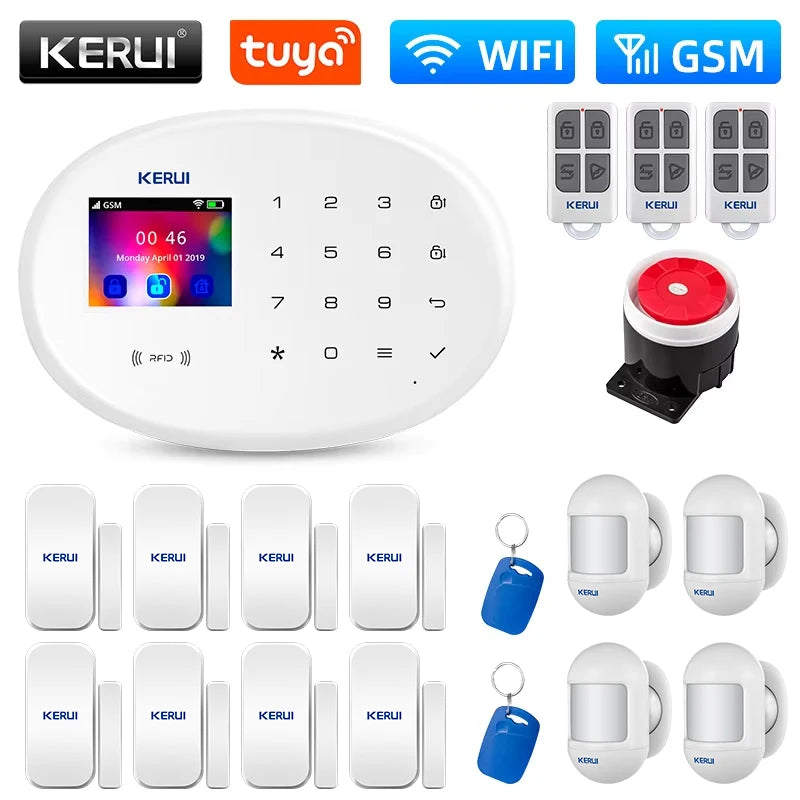 Sistema de Alarma Inteligente Wifi para Hogar – Control Total desde tu Móvil (Kit Completo)