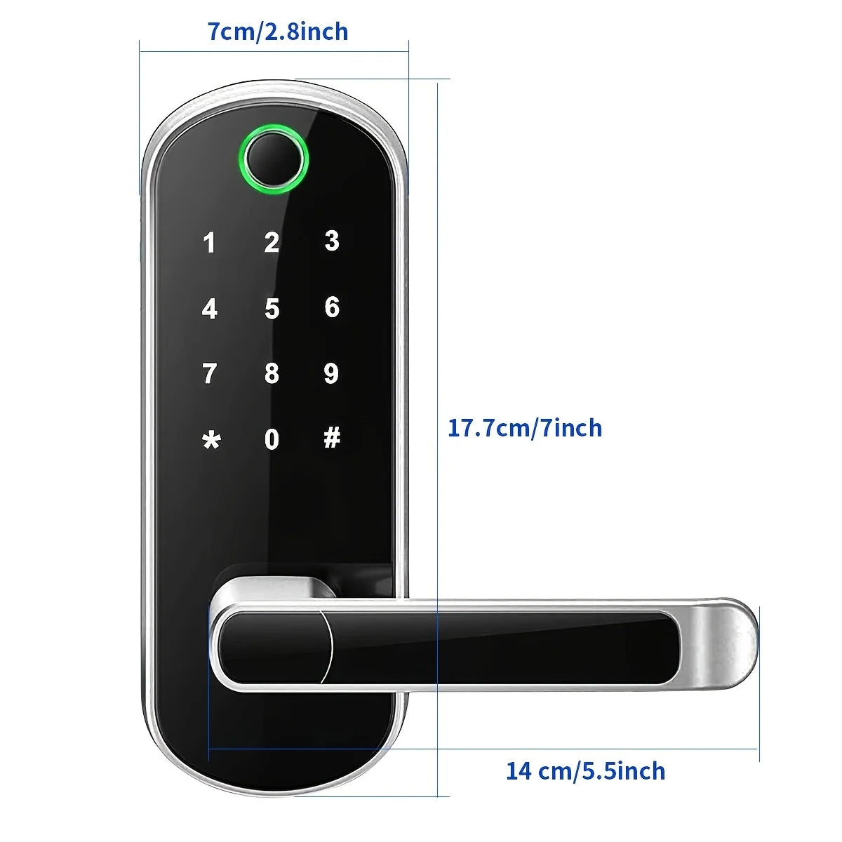 Cerradura Inteligente Wifi para Puerta con Huella y App